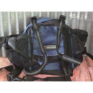 High Sierra Front Pocket Fanny Pack Blue And Black